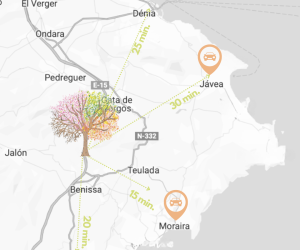 Finca Four Seasons Map